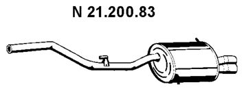 Глушитель EBERSPACHER 21.200.83