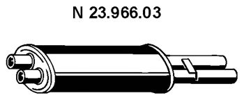 Глушитель EBERSPACHER 23.966.03