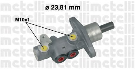 Главный тормозной цилиндр METELLI 05-0490