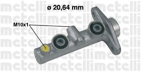Главный тормозной цилиндр METELLI 05-0497