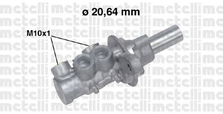 Главный тормозной цилиндр METELLI 05-0691