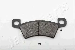 Гальмівні колодки JAPANPARTS PP-009AF