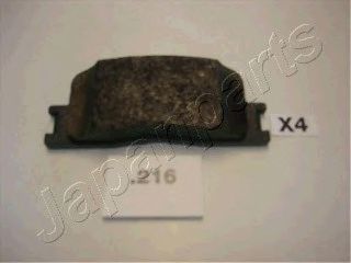 Тормозные колодки JAPANPARTS PP-216AF