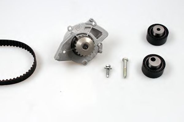 Помпа + комплект ГРМ HEPU PK08011