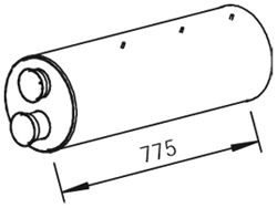 Резонатор DINEX 80448