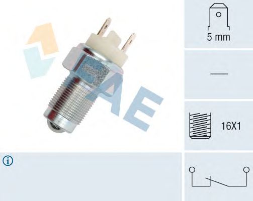 Выключатель, фара заднего хода FAE 41080