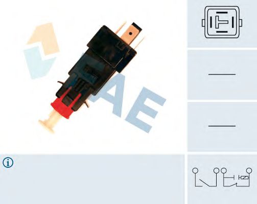Выключатель фонаря сигнала торможения FAE 24519