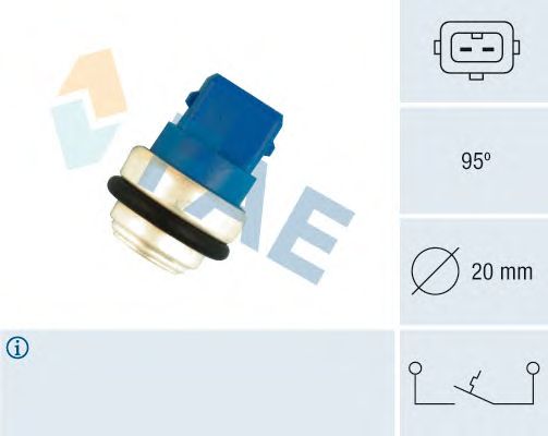 Датчик температуры охлаждающей жидкости FAE 35635