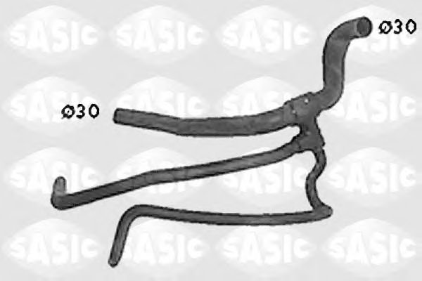 Шланг радиатора SASIC SWH4291