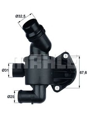 Термостат MAHLE ORIGINAL TI 34 87