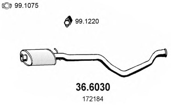 Резонатор ASSO 36.6030