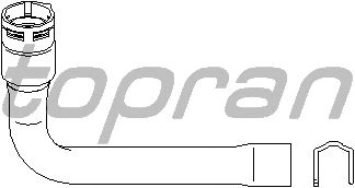 Шланг радиатора TOPRAN 111 975
