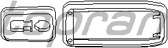 Ручка двери TOPRAN 112 284
