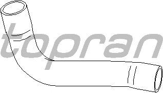 Шланг радиатора TOPRAN 501 553