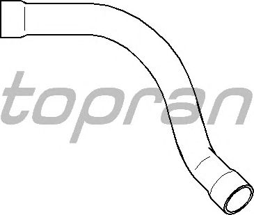 Шланг радиатора TOPRAN 500 448