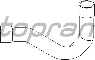 Шланг радиатора TOPRAN 501 560