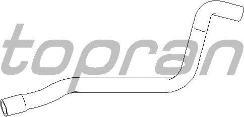 Шланг радиатора TOPRAN 501 579