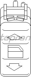 Кнопка стеклоподъемника TOPRAN 401 511