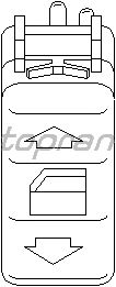 Кнопка стеклоподъемника TOPRAN 401 512