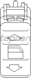 Кнопка стеклоподъемника TOPRAN 401 513
