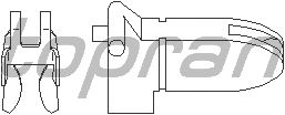 Трос сцепления TOPRAN 722 139