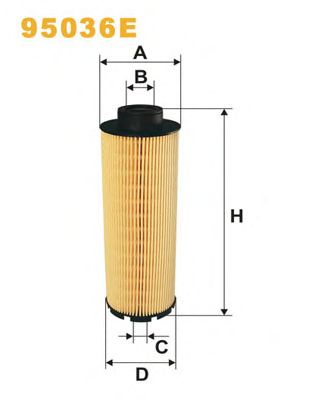 Паливний фільтр WIX FILTERS 95036E