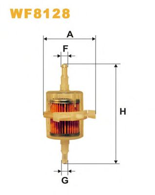 Топливный фильтр WIX FILTERS WF8128