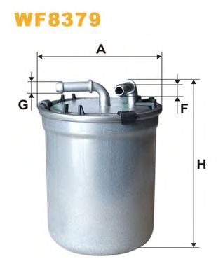 Топливный фильтр WIX FILTERS WF8379