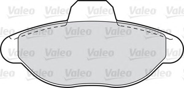 Тормозные колодки VALEO 598012