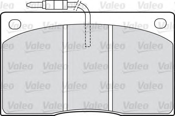 Гальмівні колодки VALEO 598374