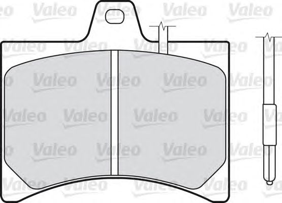 Гальмівні колодки VALEO 598150