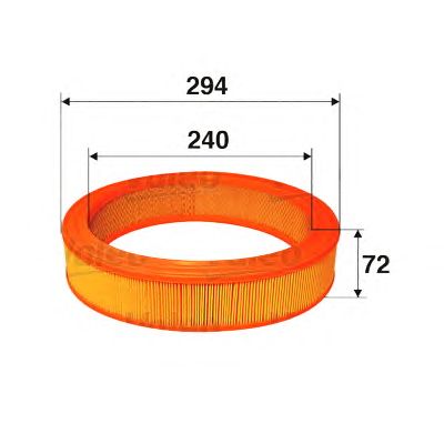 Воздушный фильтр VALEO 585633