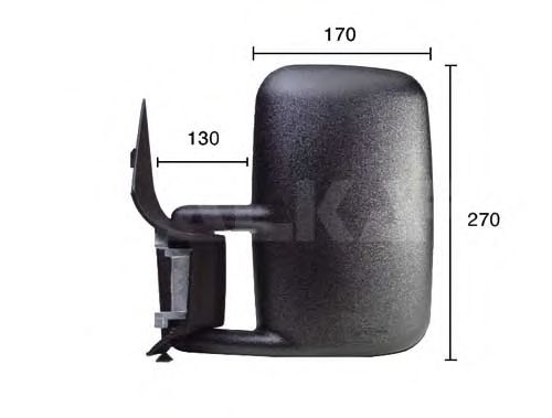Зеркало заднего вида ALKAR 9202966