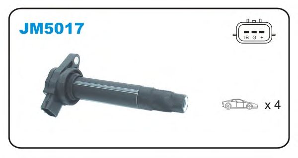 Катушка зажигания JANMOR JM5017