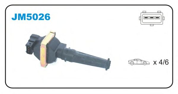 Катушка зажигания JANMOR JM5026