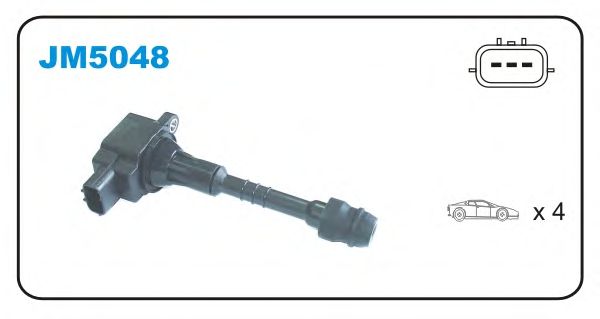 Катушка зажигания JANMOR JM5048