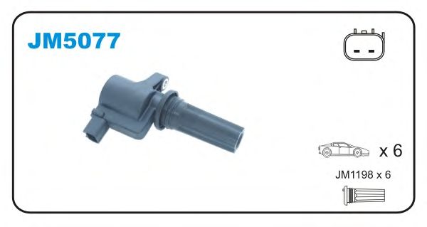 Катушка зажигания JANMOR JM5077