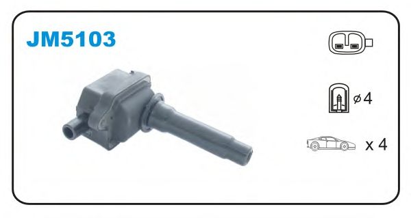 Катушка зажигания JANMOR JM5103