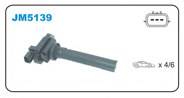 Катушка зажигания JANMOR JM5139