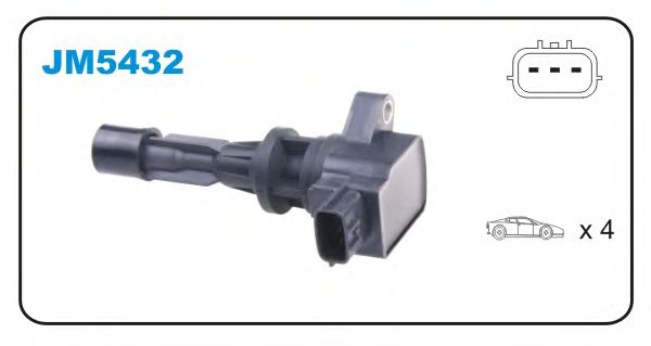 Катушка зажигания JANMOR JM5432