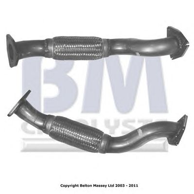 Труба выхлопного газа BM CATALYSTS BM50141