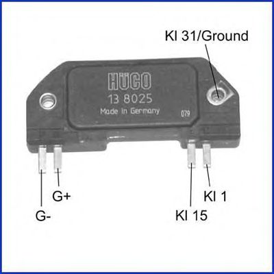 Коммутатор зажигания HUCO 138025