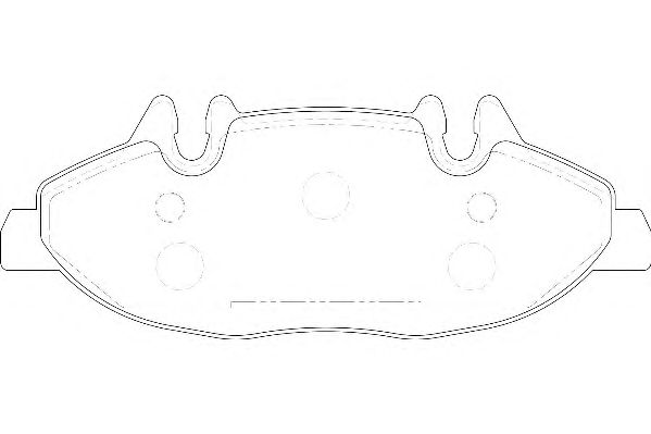 Тормозные колодки WAGNER WBP24007A
