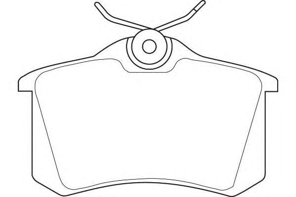 Тормозные колодки WAGNER WBP20961D