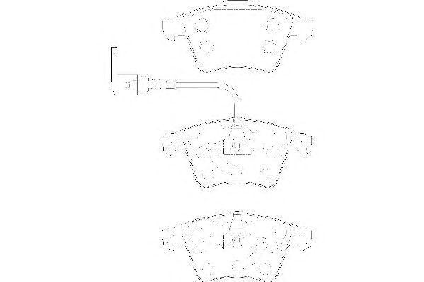 Тормозные колодки WAGNER WBP23746A