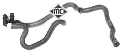 Шланг отопителя Metalcaucho 08649
