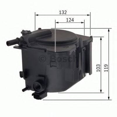 Топливный фильтр BOSCH 0 450 906 471