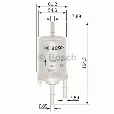Топливный фильтр BOSCH F 026 403 008