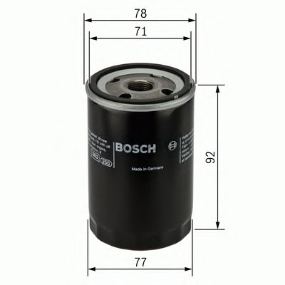 Масляный фильтр BOSCH F 026 407 017