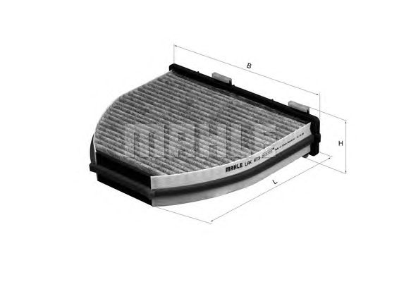 Фильтр салона KNECHT LAK 413